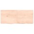 Estante de pared madera maciza roble sin tratar 140x60x(2-6)