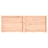 Estante de pared madera maciza roble sin tratar 160x50x(2-6)