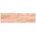 Tablero mesa madera roble tratada marrón claro 220x60x(2-4)