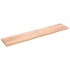 Tablero mesa madera roble tratada marrón claro 200x40x(2-4)