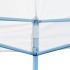 Carpa plegable Pop-up con paredes laterales acero gris 3x6