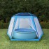 Carpa para piscina de tela azul 590x520x250