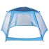 Carpa para piscina de tela azul 590x520x250