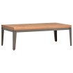 Mesa de centro de jardín madera maciza de acacia 110x55x36 cm