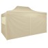 Carpa pleglable Pop-up con 4 paredes 3x4,5 m blanco