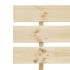 Estructura de cama de madera maciza de pino 160x200