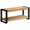 Mueble para la TV madera maciza de mango 90x30x40 cm