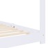 Estructura de cama infantil madera maciza pino blanco 80x160