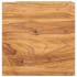 Mesa de centro de madera maciza de acacia 45x45x40