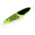 Juego de tabla de paddle surf hinchable verde 305x76x15