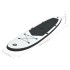 Juego de tabla de paddle surf inflable negro y