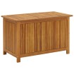 Caja de almacenaje de jardín madera maciza acacia 90x50x58 cm