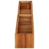 Arriate de madera maciza de acacia 200x30x25