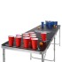 HI Mesa plegable de Beer Pong altura ajustable