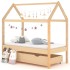 Estructura de cama infantil con cajón madera de pino 70x140