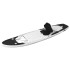 Juego de tabla paddle surf inflable negra 360x81x10