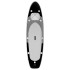 Juego de tabla paddle surf inflable negra 360x81x10