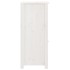 Aparadores 2 uds madera maciza de pino blanco 40x35x80