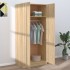 Armario de madera contrachapada roble Sonoma 80x52x180