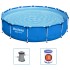 Bestway Piscina con estructura Steel Pro 396x84