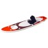 Juego de tabla paddle surf inflable roja 360x81x10