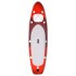 Juego de tabla paddle surf inflable roja 360x81x10