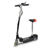 Patinete eléctrico con asiento negro 120 W