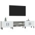 Mueble para TV madera contrachapada blanco 180x31,5x40