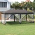 Carpa para fiestas plegable con paredes gris antracita 3x6