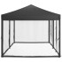 Carpa para fiestas plegable con paredes gris antracita 3x6