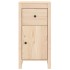 Aparadores 2 uds madera maciza de pino 40x35x80