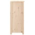 Aparadores 2 uds madera maciza de pino 40x35x80