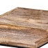 Mesa de centro de madera maciza de mango 56x48x40