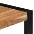 Mesa de centro de madera maciza de acacia 60x60x40