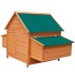 Gallinero de madera 157x97x110