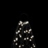 Árbol de Navidad en asta bandera 3000 LED blanco frío 800