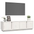 Mueble de TV madera maciza de pino blanco 140x40x40