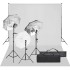 Kit de estudio fotográfico con set de luces y