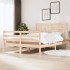 Estructura de cama madera maciza 120x200