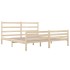 Estructura de cama madera maciza de pino 140x190