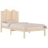 Estructura de cama madera maciza de pino 100x200