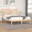 Estructura de cama madera maciza de pino 135x190 cm