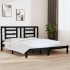 Estructura de cama madera maciza negro Supe King 180x200