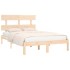 Estructura de cama madera maciza 180x200