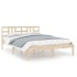 Estructura de cama madera maciza 120x190