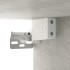 Mueble de pared de TV madera contrachapada gris