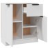 Aparadores 2 uds madera contrachapada blanco 60x30x70