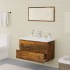 Set de muebles de baño madera contrachapada color roble