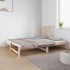 Sofá cama extraíble madera maciza de pino 2x(90x190)