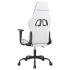 Silla gaming cuero sintético blanco y